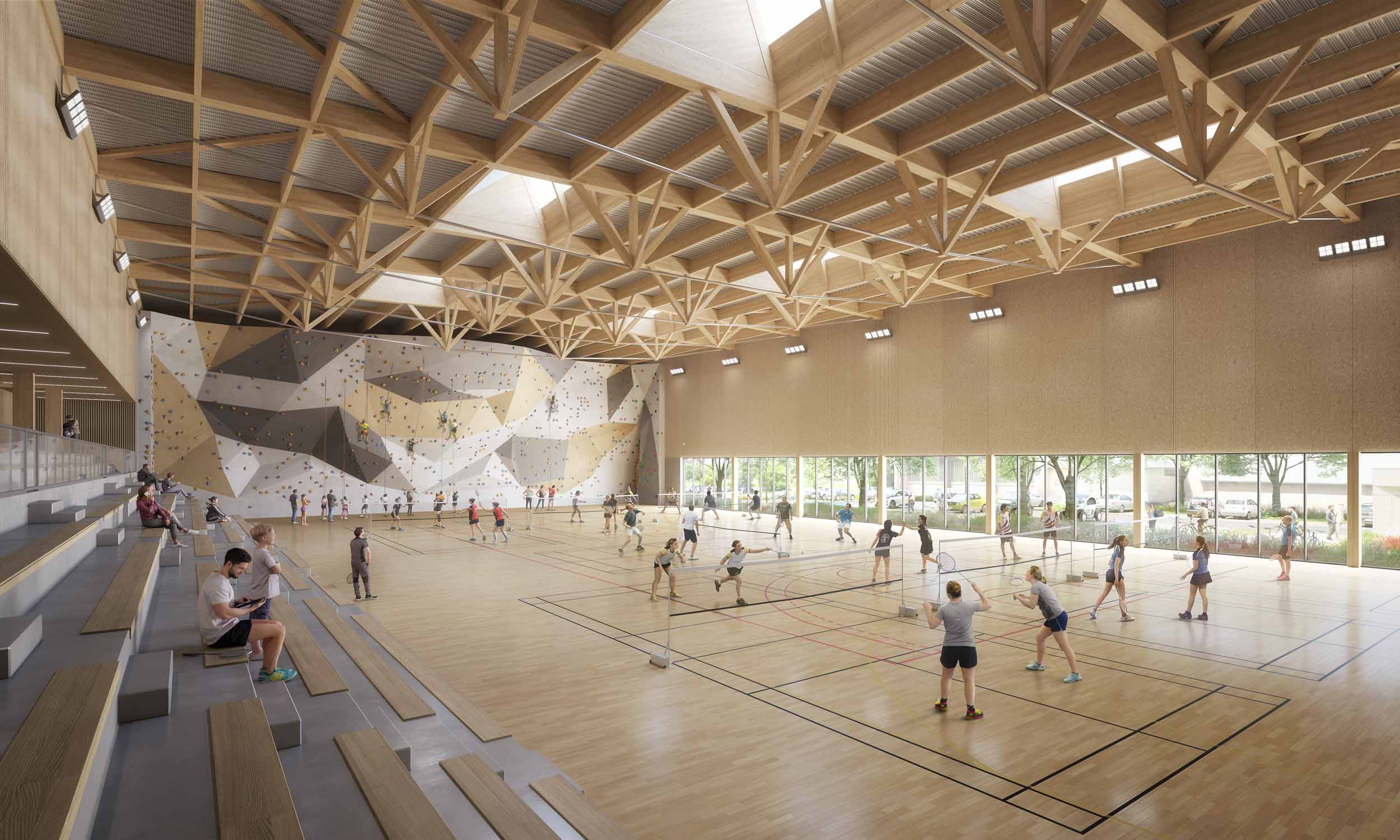 Architectes le puy en velay gymnase haute loire 4
