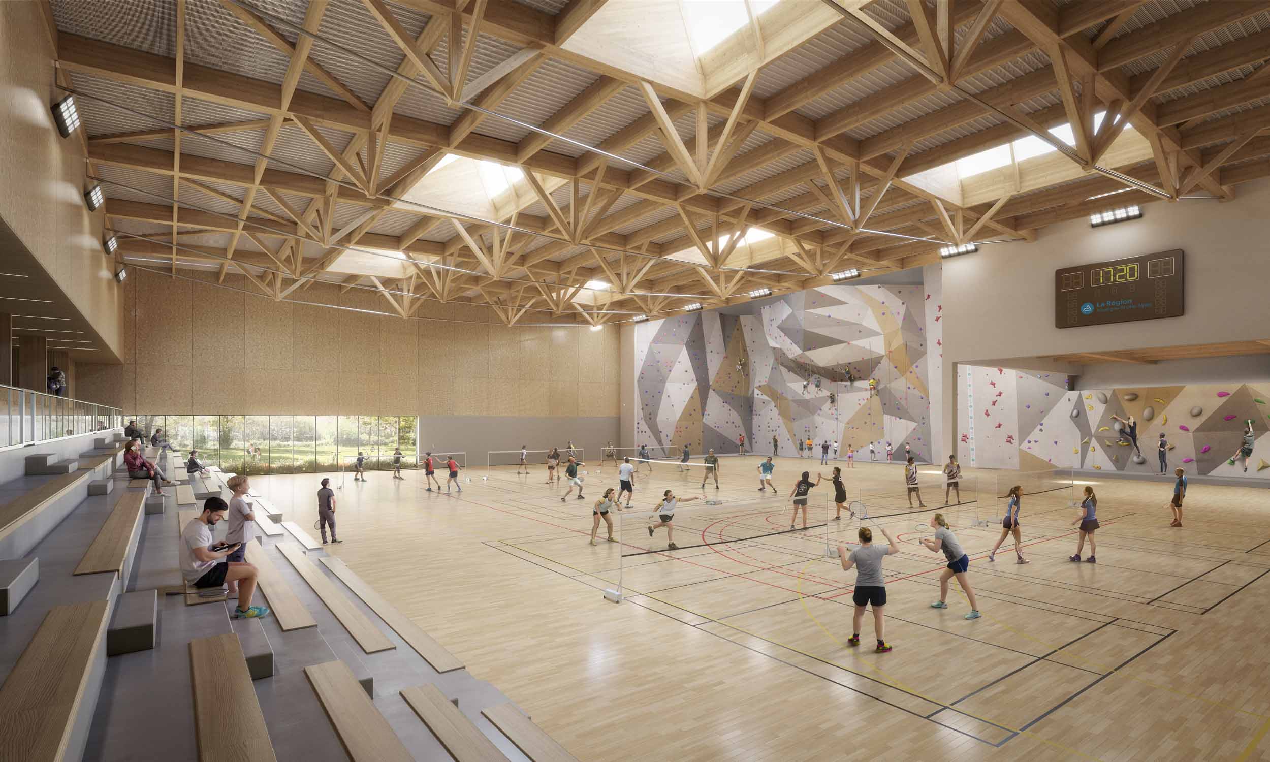 Architectes le puy en velay gymnase haute loire 5